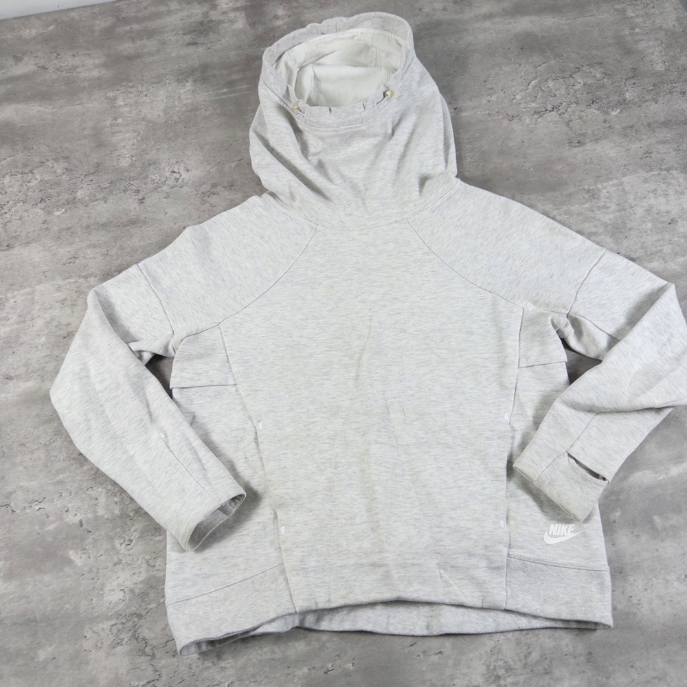 modern nike hoodie tech fleece mask womens small